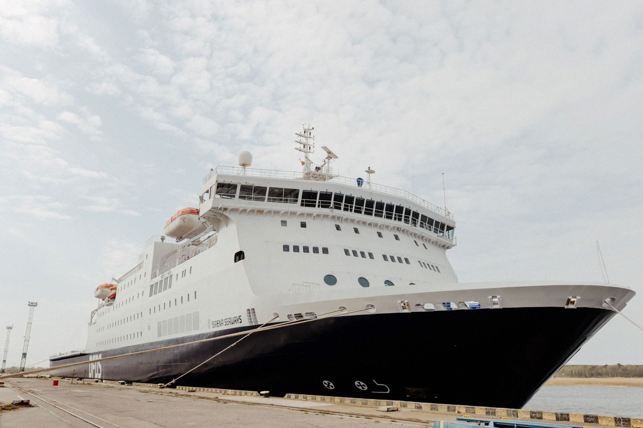 DFDS's Sirena Seaways, the ferry between Paldiski and Kapellskär.