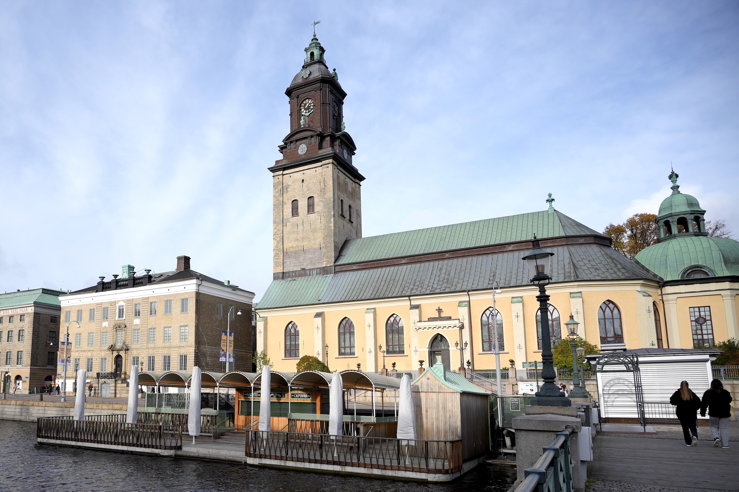 Limandan Göteborg manzarası.