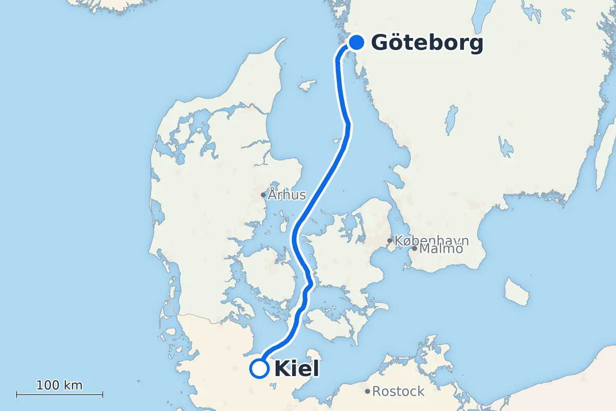 Kiel - Gothenburg