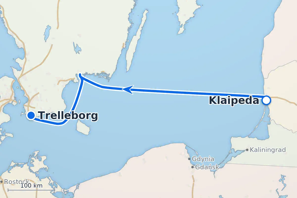 Klaipeda - Trelleborg
