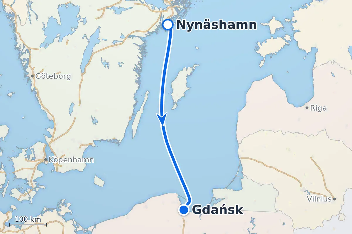 Nynäshamn - Gdańsk