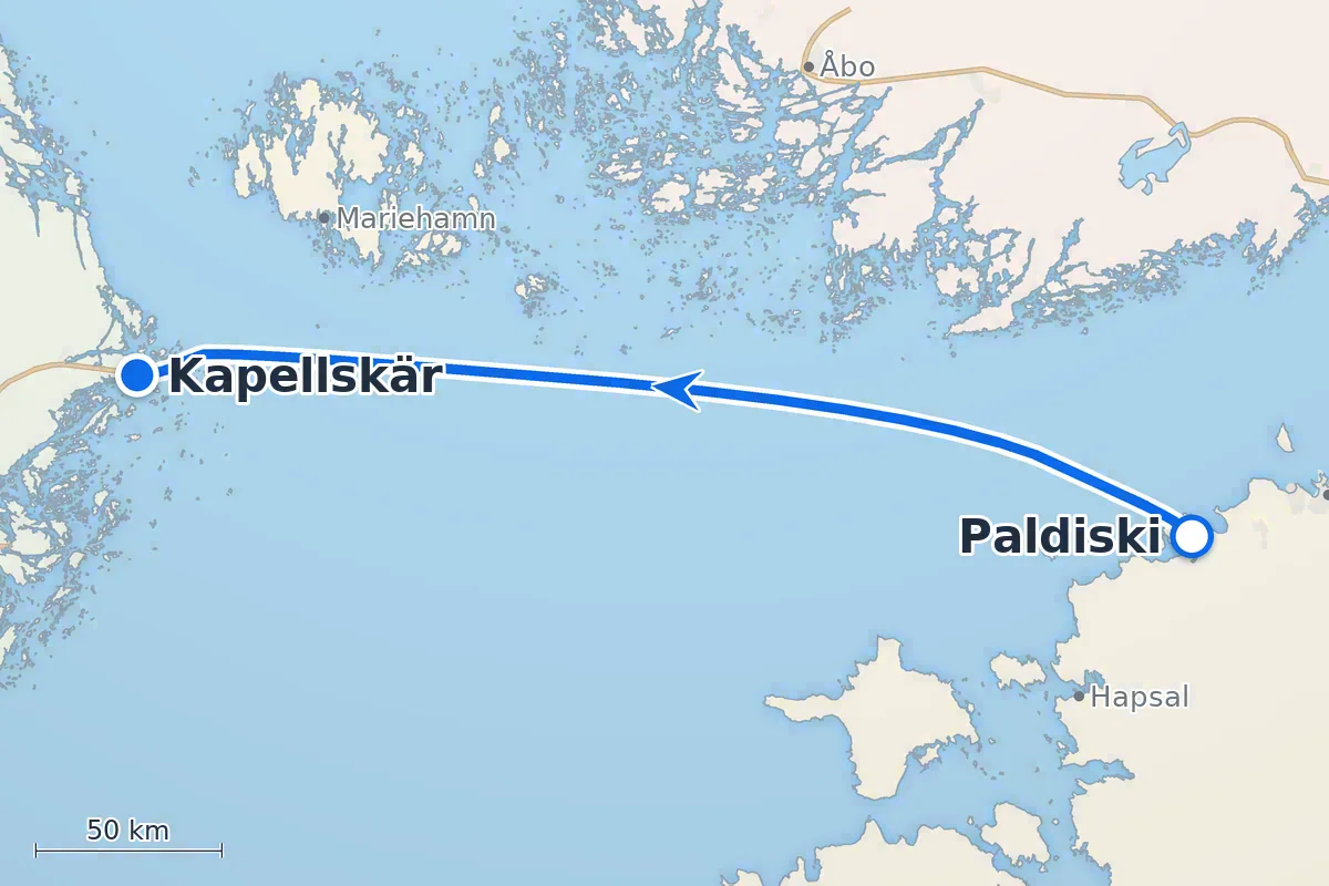 Paldiski - Kapellskär
