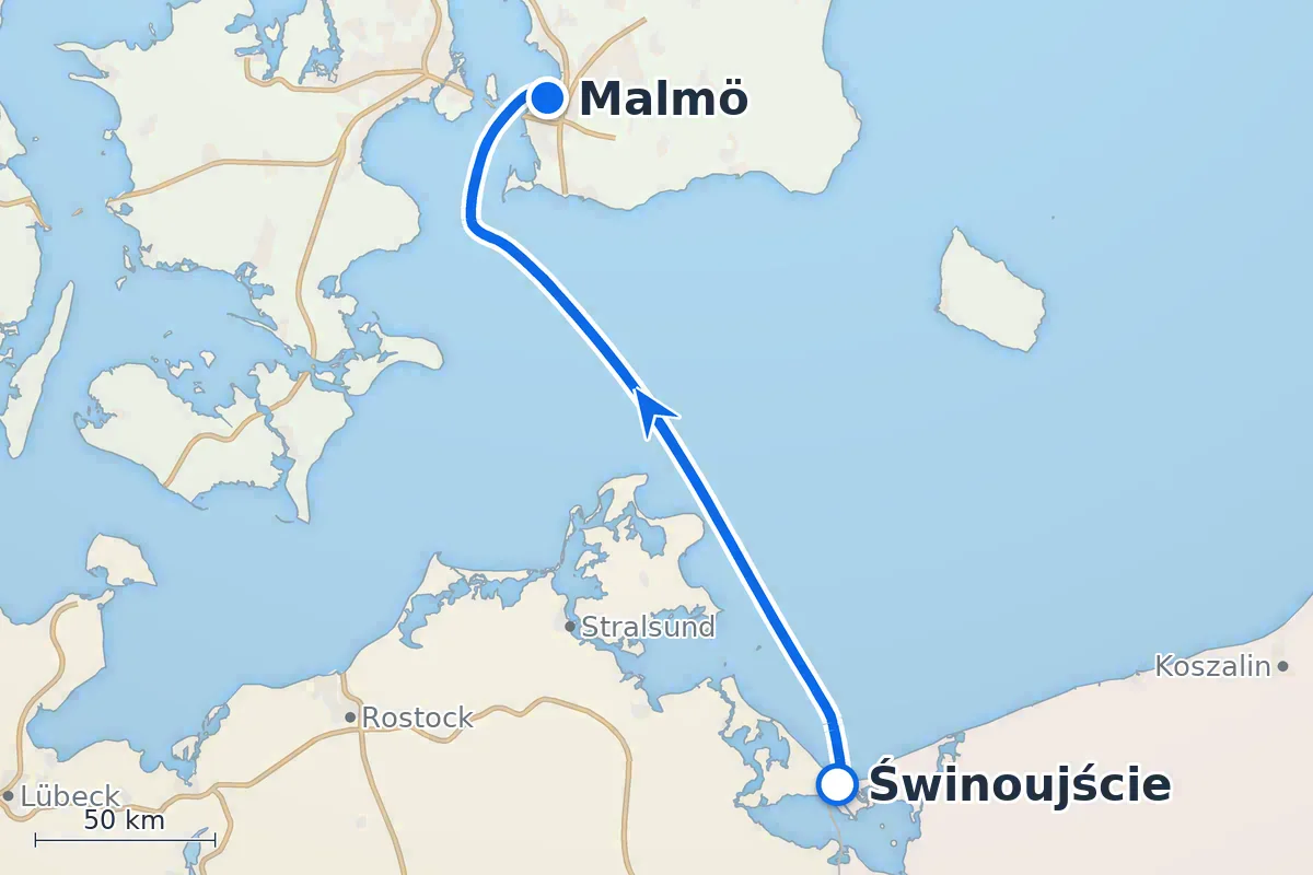 Świnoujście - Malmö