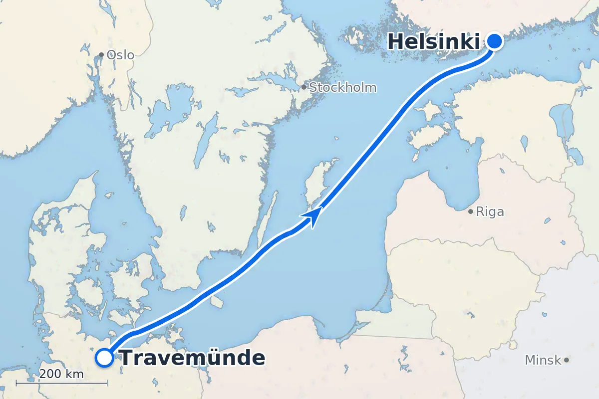 Travemünde - Helsinki