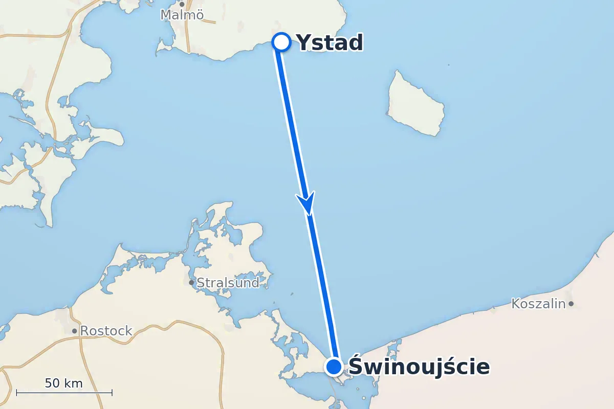 Ystad - Świnoujście