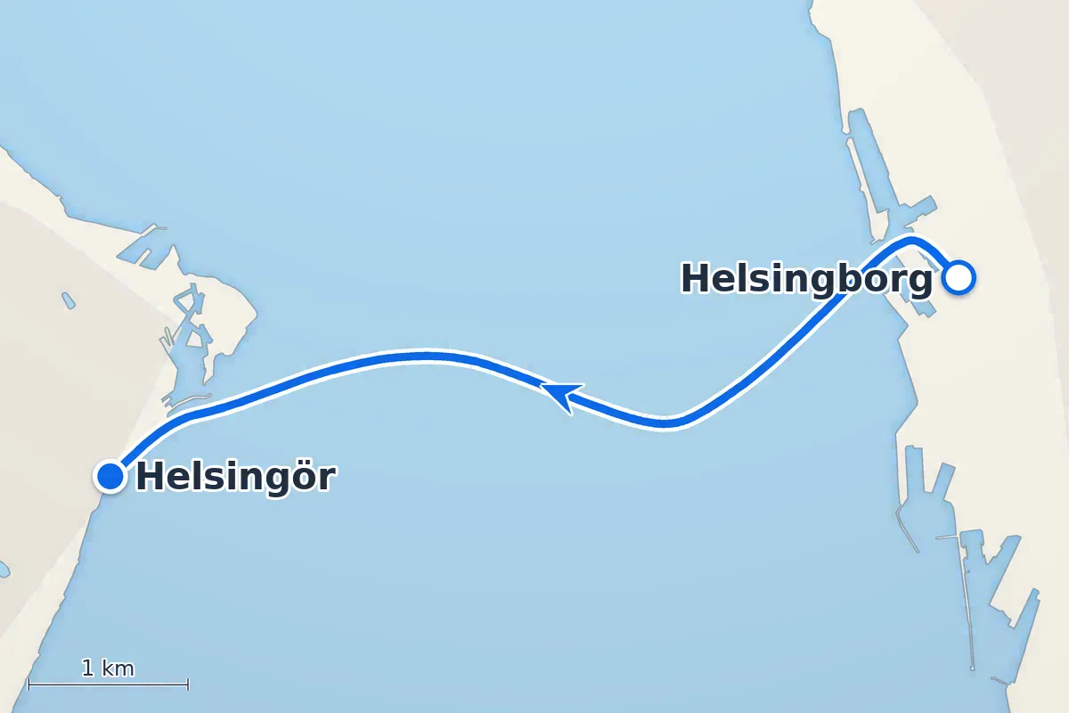 Helsingborg - Helsingör