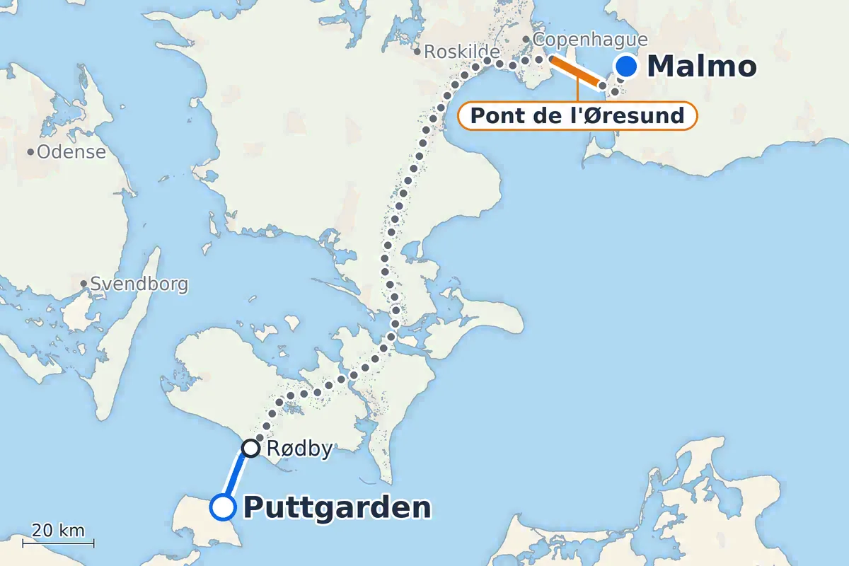 Puttgarden - Malmo