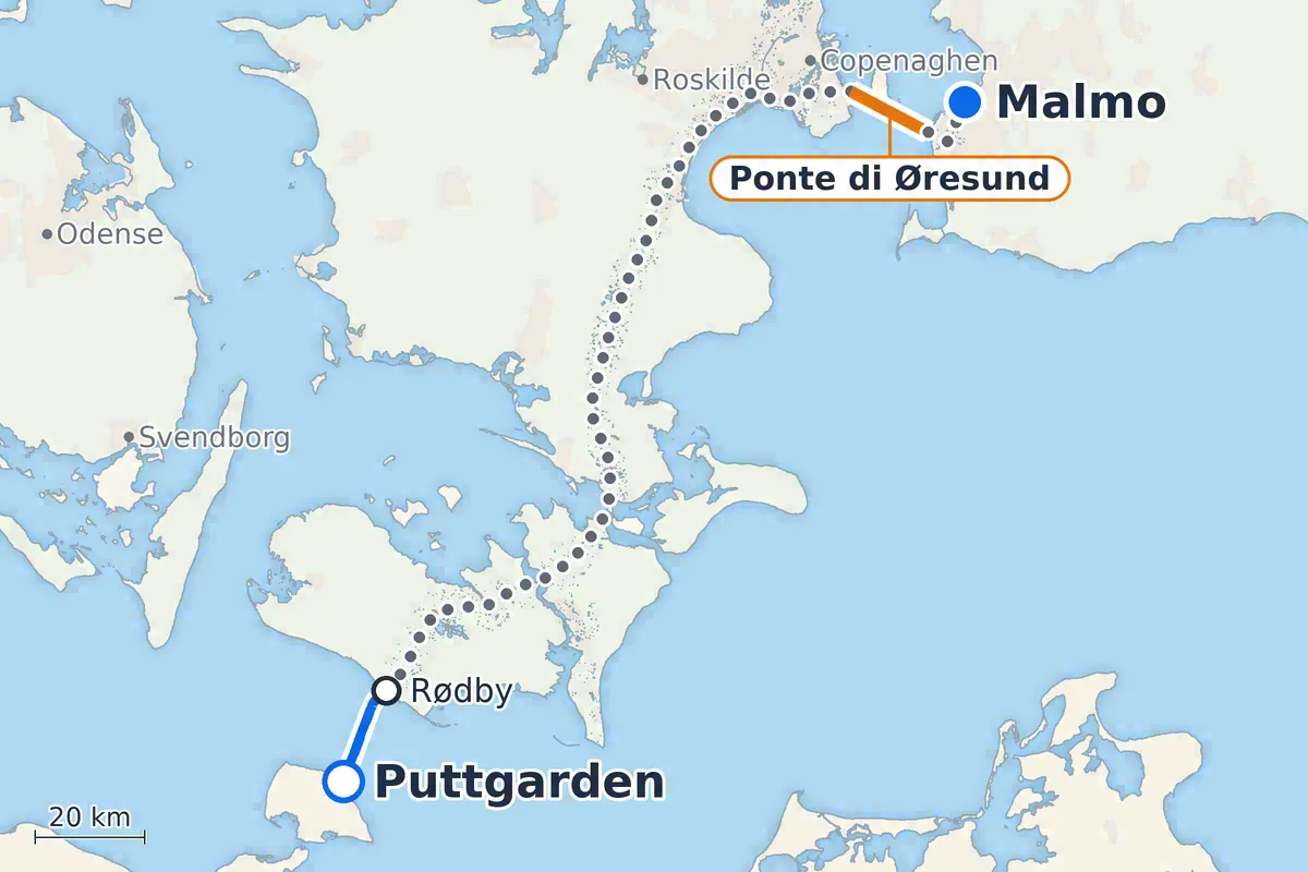 Puttgarden - Malmo