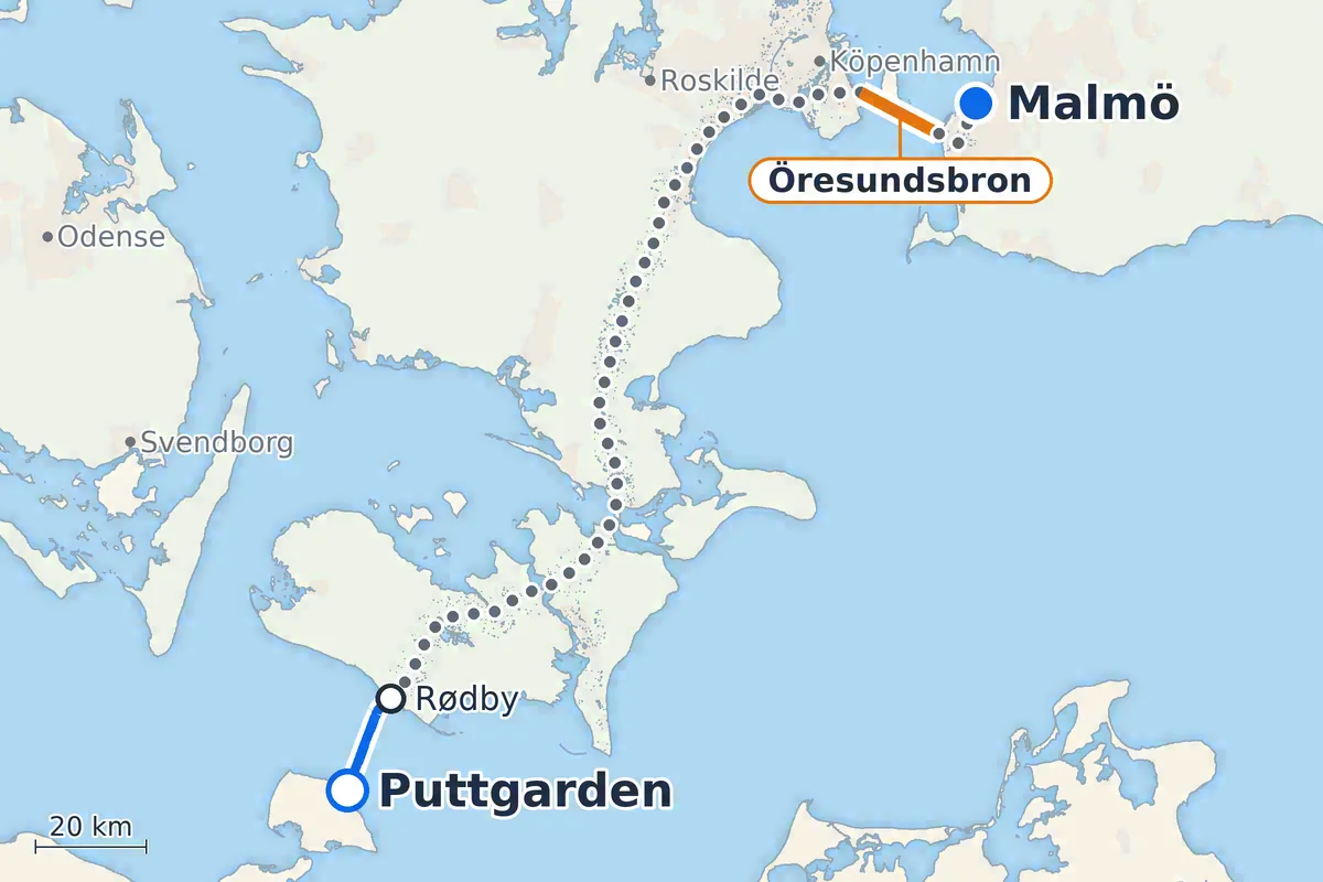 Puttgarden - Malmö