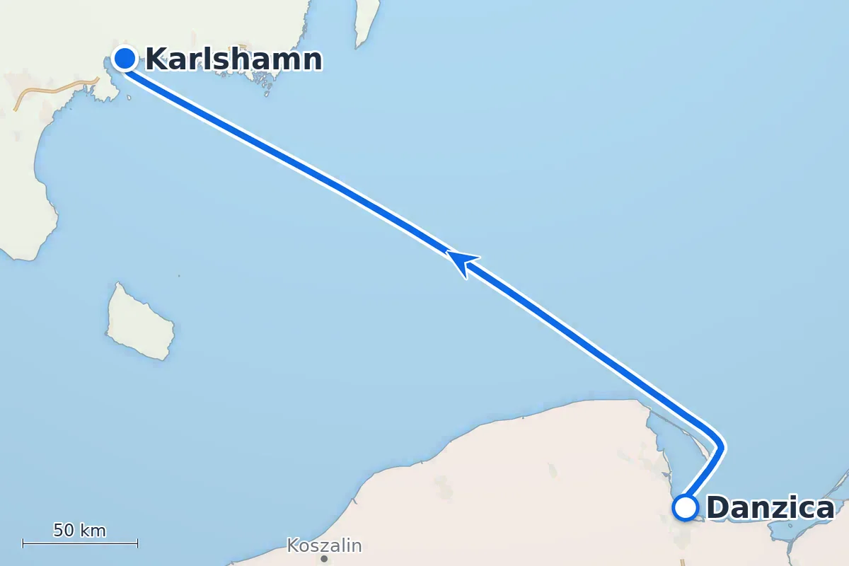 Danzica - Karlshamn