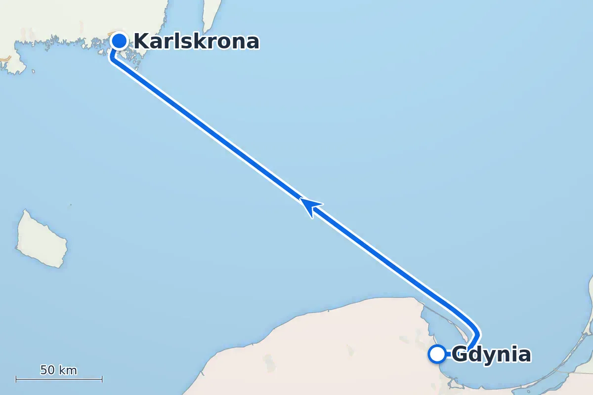 Gdynia - Karlskrona