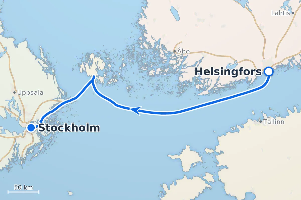 Helsingfors - Stockholm